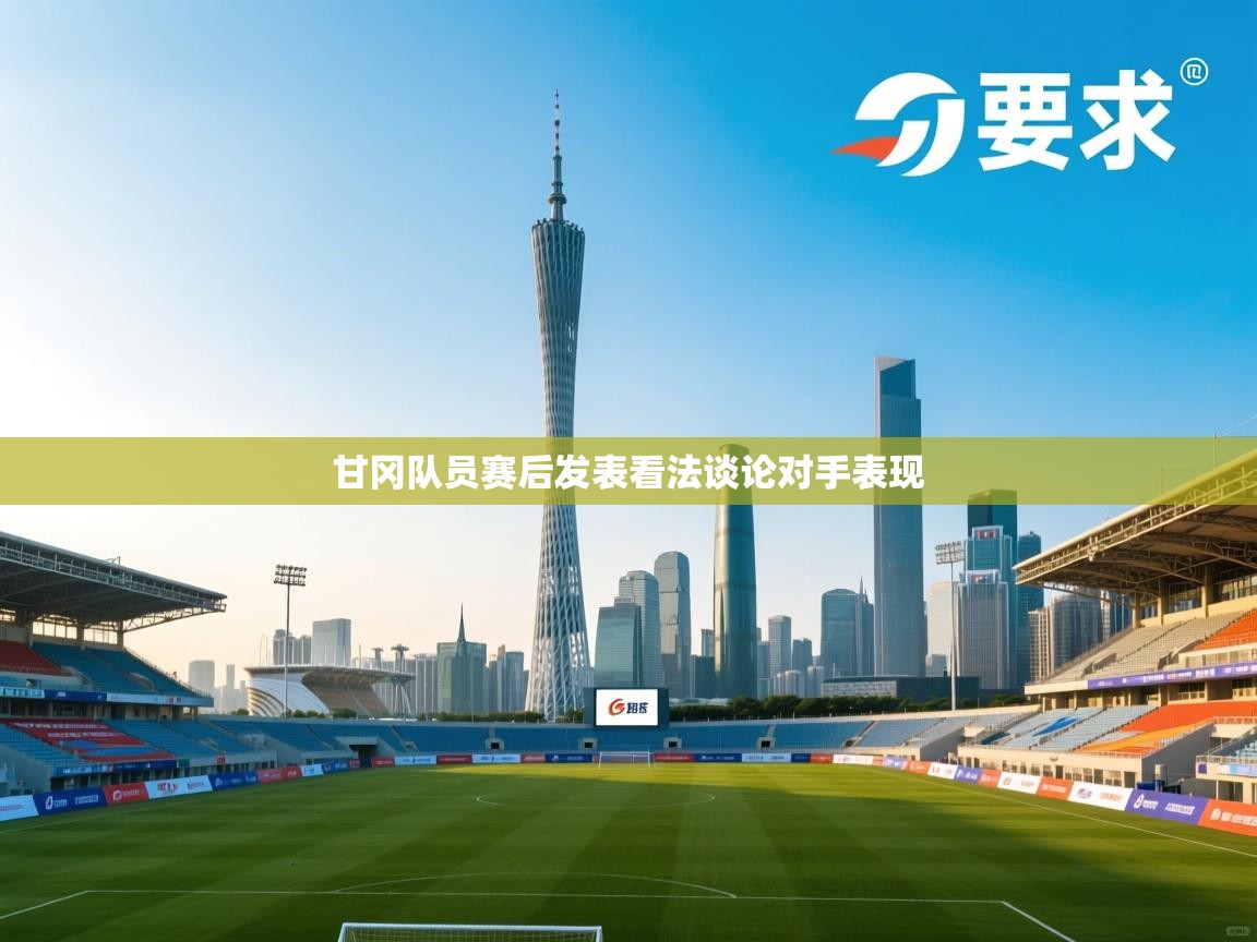 甘冈队员赛后发表看法谈论对手表现  第1张