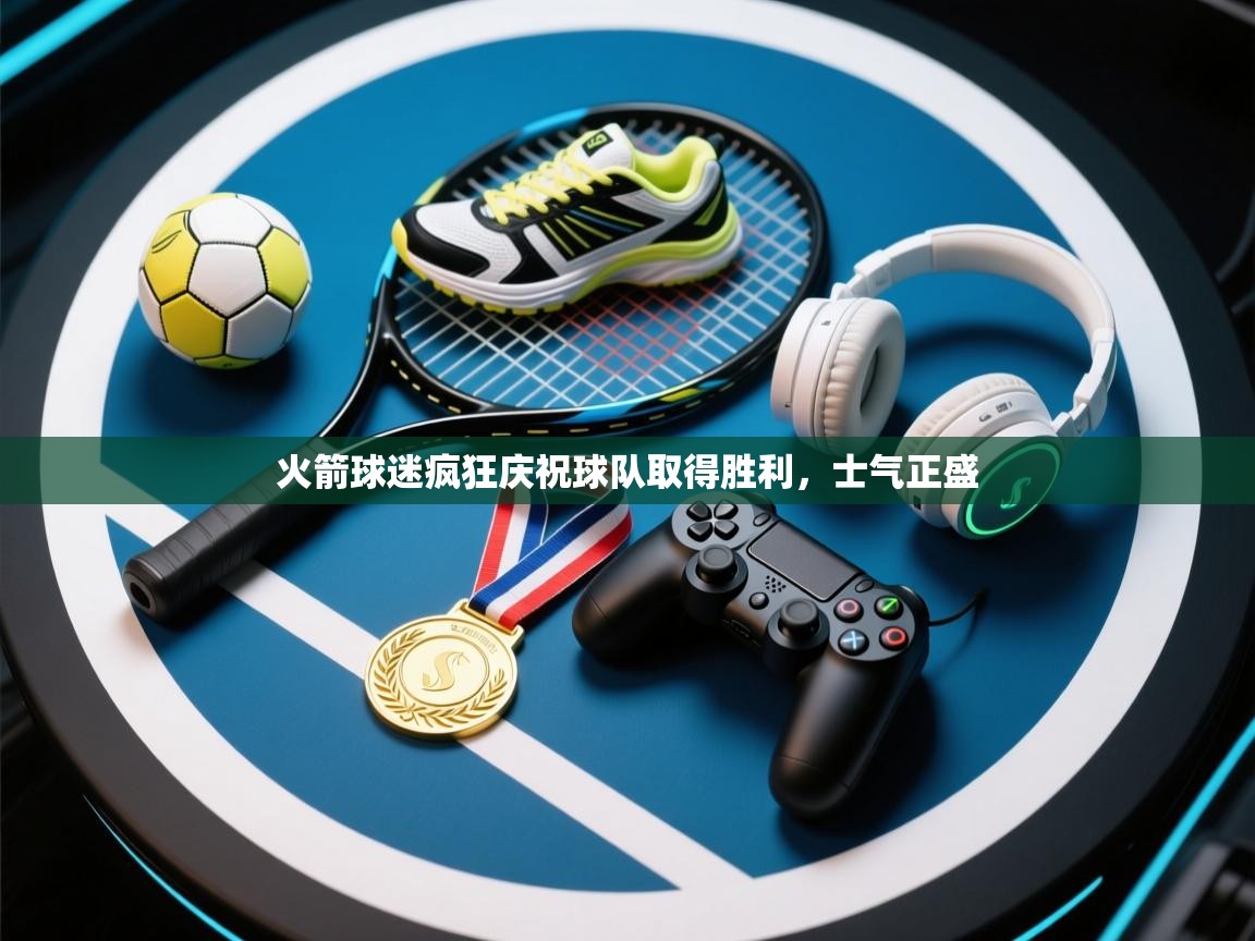 火箭球迷疯狂庆祝球队取得胜利，士气正盛