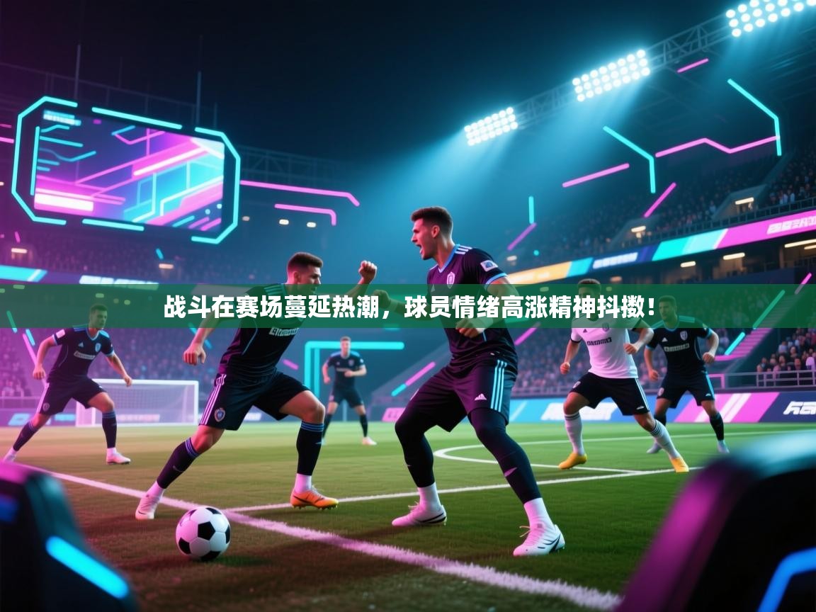 战斗在赛场蔓延热潮，球员情绪高涨精神抖擞！